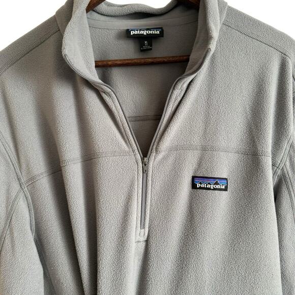 Patagonia Men’s Lightweight Synchilla Snap-T Fleece Pullover XL Gray – Style 26 - Picture 4 of 9